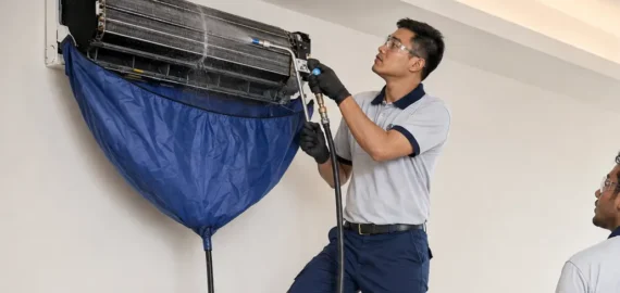 AC Coil Cleaning
