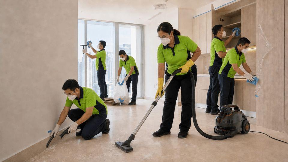 Post construction deep cleaning Dubai